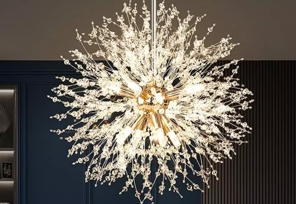 art deco inspired chandelier