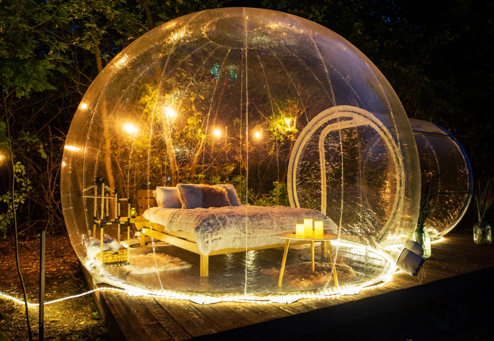 bubble tent outdoor